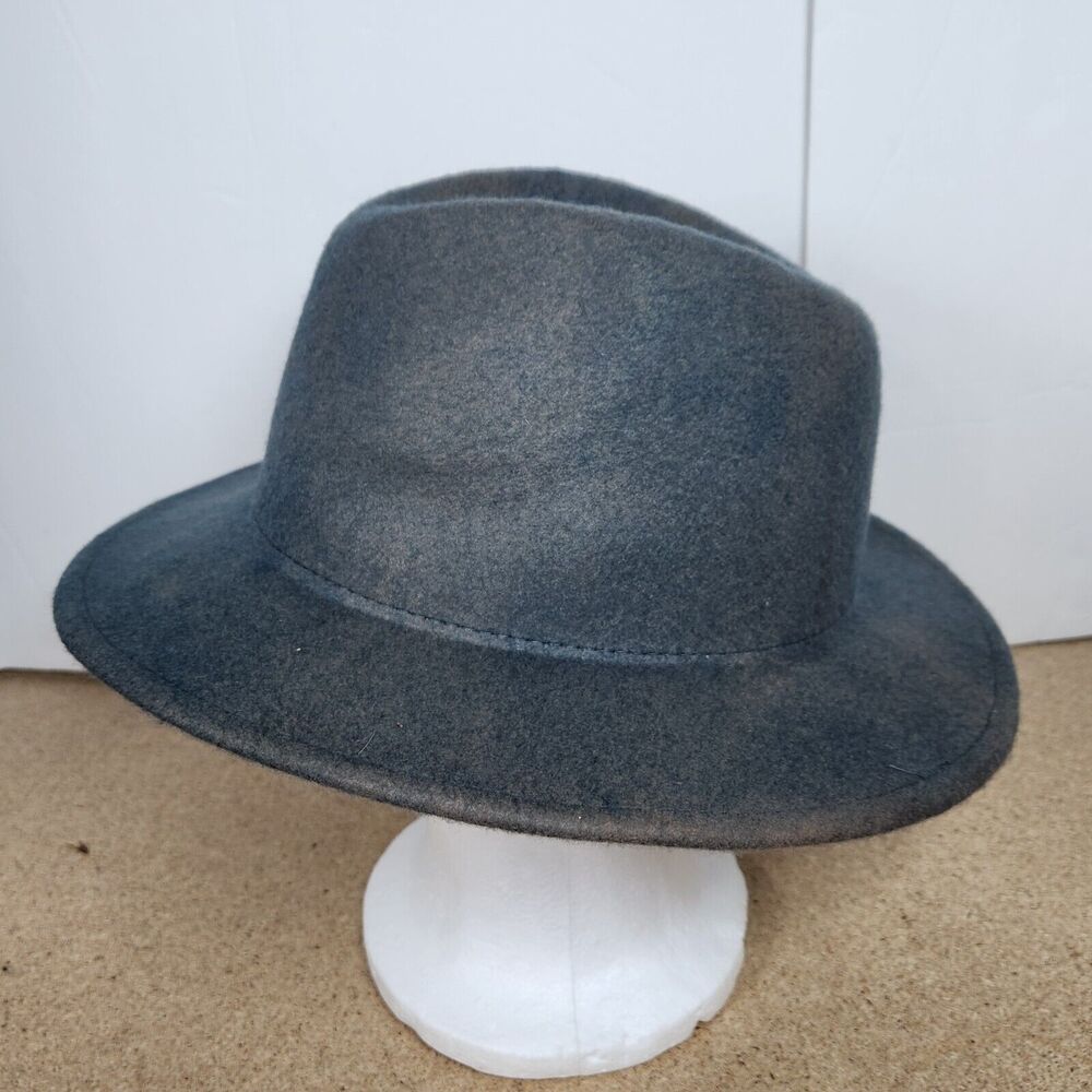 Target Gray 100% Wool Fedora Hat charcoal‎ classic